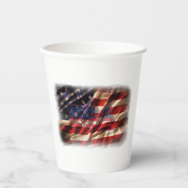 Patriotisch Pappbecher