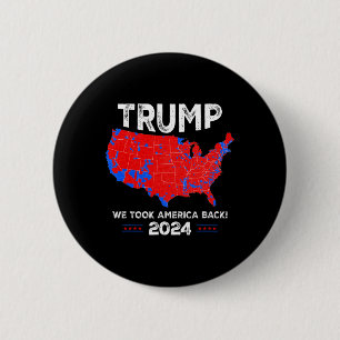 Patriotisch rot und blau Karte Button