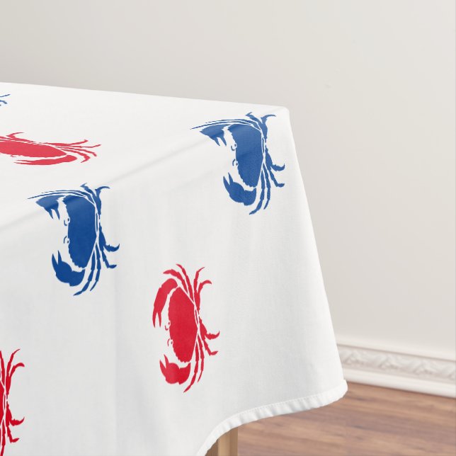 Patriotisch Rot, Weiß und Blau Tischdecke (Beispiel)