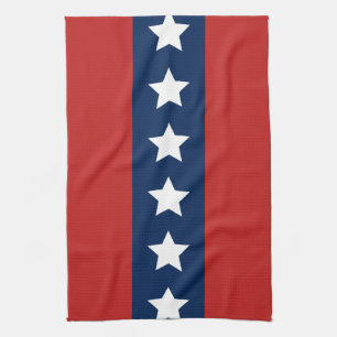 Patriotisch Rot Weiß und Blau US Flagge Küchentuch
