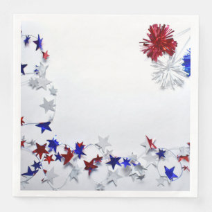 Patriotisch Serviette