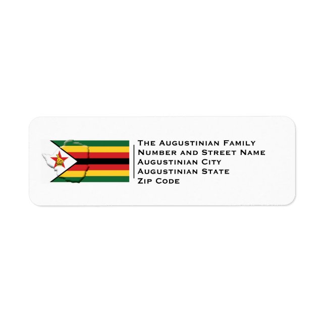 Patriotisch | SIMBABWE FLAG (Vorne)