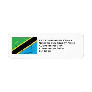 Patriotisch TANZANIA FLAG