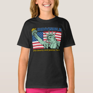 Patriotisch-unsichtbar-Freiheit und Gerechtigkeit  T-Shirt