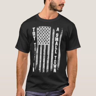 patriotisch, versuchen Sie das in einer kleinen po T-Shirt