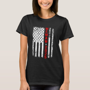 Patriotisch zum ersten Mal für Est 2025 beworben T-Shirt