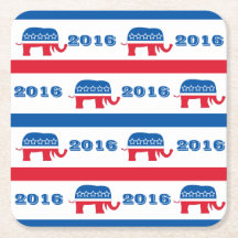 Patriotische 2016 republikanische Elefant-Streifen
