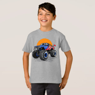 Patriotische Abenteuer mit Off-Road-Monstertrucks T-Shirt