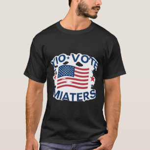 Patriotische Abstimmung Design mit amerikanischer  T-Shirt