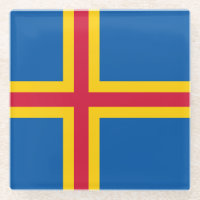 Patriotische Åland-Inseln-Flagge