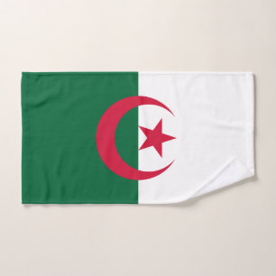 Patriotische algerische Flagge Handtuch