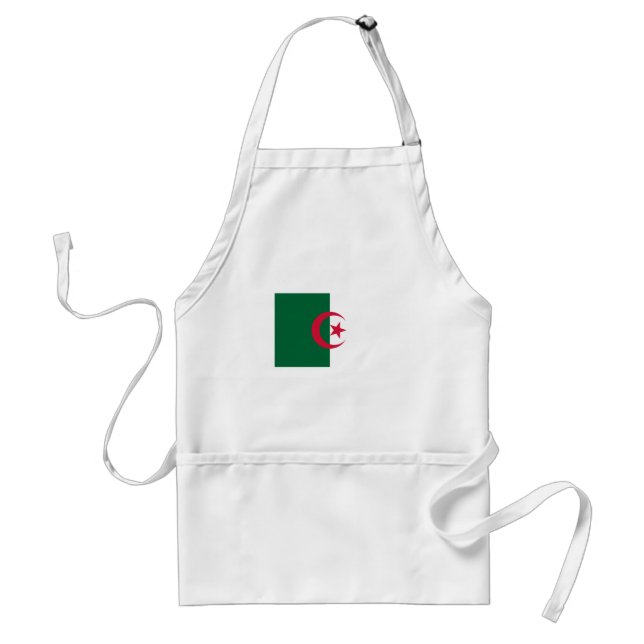 Patriotische algerische Flagge Schürze (Vorne)