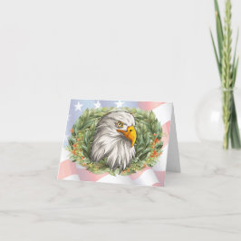 Patriotische American Eagle Note Card Dankeskarte