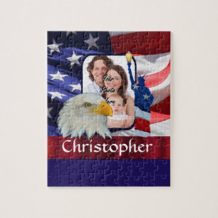 Patriotische American Icon Fotovorlage