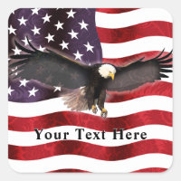 Patriotische amerikanische Adlerflagge