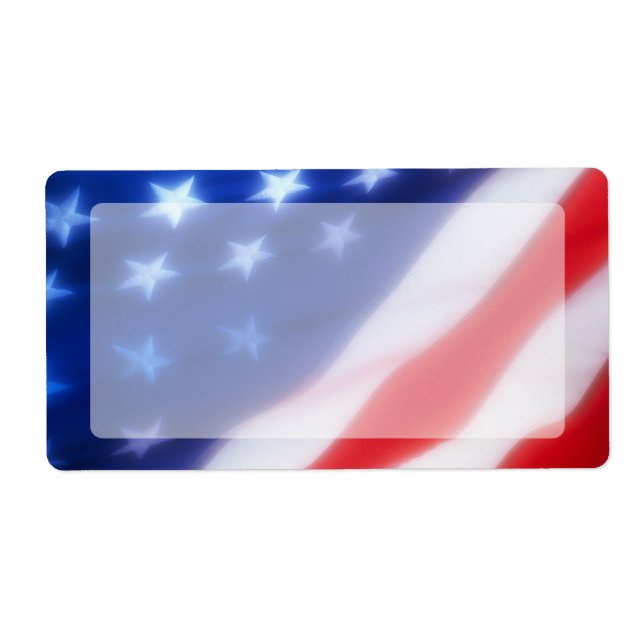 Patriotische amerikanische Flagge (Vorne)