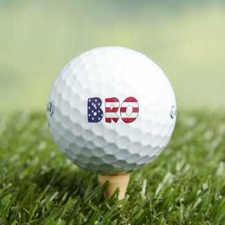 Patriotische amerikanische Flagge Golfbälle USA Ge