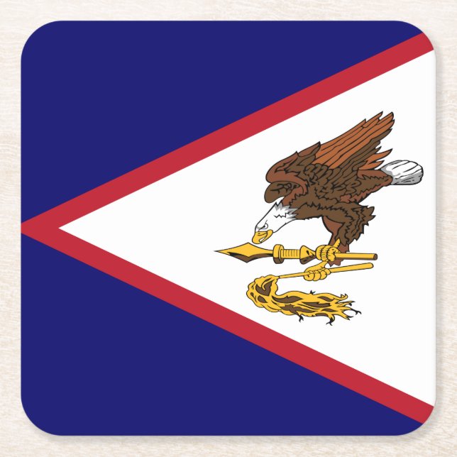 Patriotische amerikanische Flagge Rechteckiger Pappuntersetzer (Vorderseite)
