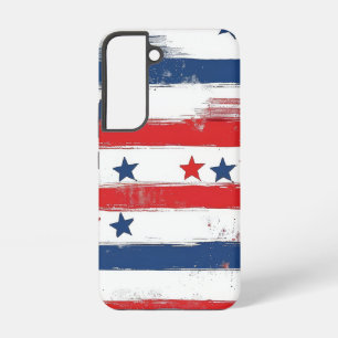Patriotische amerikanische Flagge Samsung Galaxy Hülle