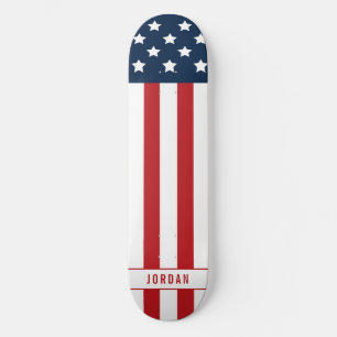 Patriotische amerikanische Flagge Skateboard