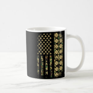 Patriotische amerikanische Flagge Tarndruck Kleebl Kaffeetasse