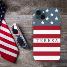 Patriotische amerikanische Flaggen US Flagge kunde
