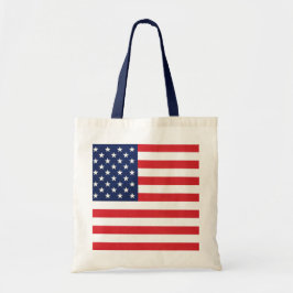 Patriotische amerikanische Flaggen US Flagge Tragetasche