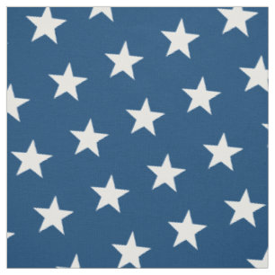 Patriotische amerikanische Sternmuster Stoff