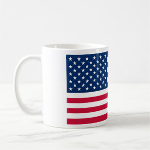 Patriotische amerikanische Tasse