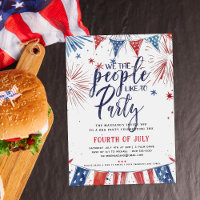 Patriotische Amerikanische Unabhängigkeitstag GRIL