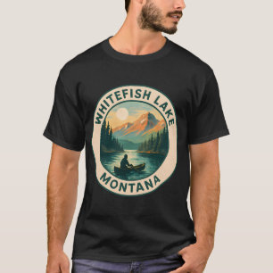 Patriotische Angelrute American Flag Fishing Gesch T-Shirt