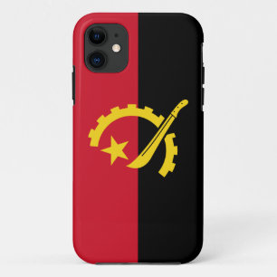 Patriotische angolanische Flagge Case-Mate iPhone Hülle