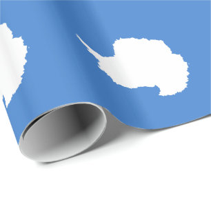 Patriotische Antarktika-Flagge Geschenkpapier