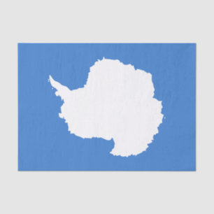 Patriotische Antarktika-Flagge Seidenpapier