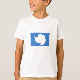 Patriotische Antarktika-Flagge T-Shirt