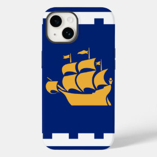 Patriotische Apple Case-Mate, Flagge von Québec Case-Mate iPhone 14 Hülle