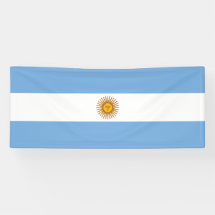 Patriotische argentinische Flagge Banner
