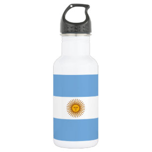 Patriotische argentinische Flagge Edelstahlflasche