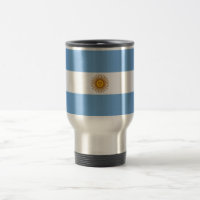 Patriotische argentinische Flagge