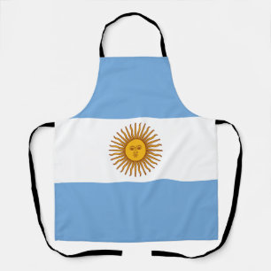 Patriotische argentinische Flagge Schürze