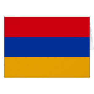Patriotische armenische Flagge