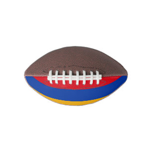 Patriotische armenische Flagge Football