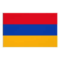 Patriotische armenische Flagge