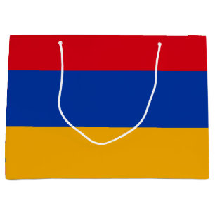 Patriotische armenische Flagge Große Geschenktüte