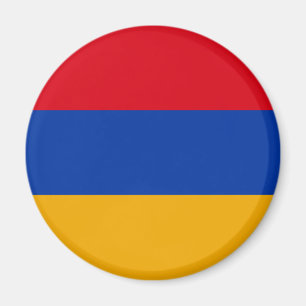 Patriotische armenische Flagge Magnet