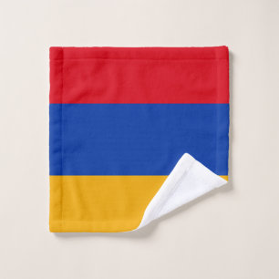 Patriotische armenische Flagge Waschlappen