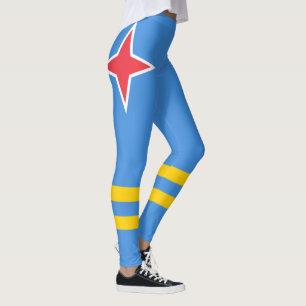 Patriotische Aruba-Flagge Leggings
