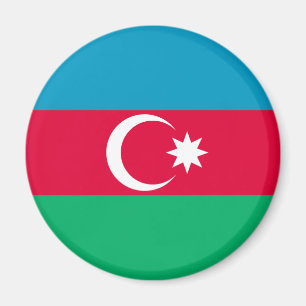 Patriotische aserbaidschanische Flagge Magnet