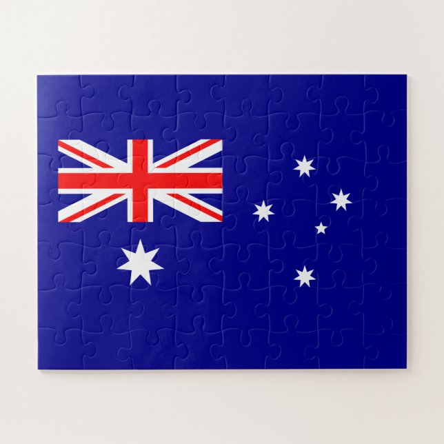 Patriotische australische Flagge (Horizontal)