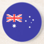 Patriotische australische Flagge Getränkeuntersetzer<br><div class="desc">Die Nationalflagge Australiens.</div>